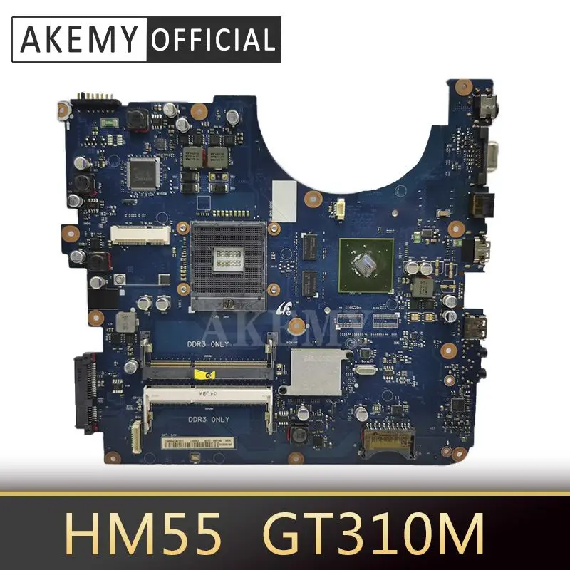 

Akemy For Samsung R540 R580 R590 R528 notebook motherboard BA92-6514B BA92-06514A PGA989 HM55 GPU GT310M 100% test work