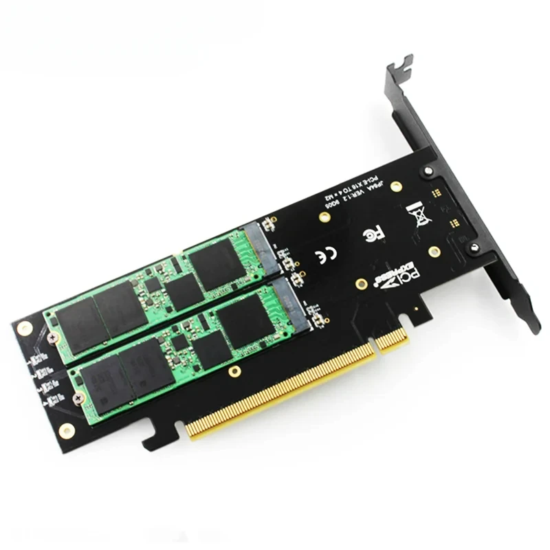 Jiayi Ihyper Pro M2 X16 Nvme 4-дисковая карта Pcie4.0 Gen4.2 разделение