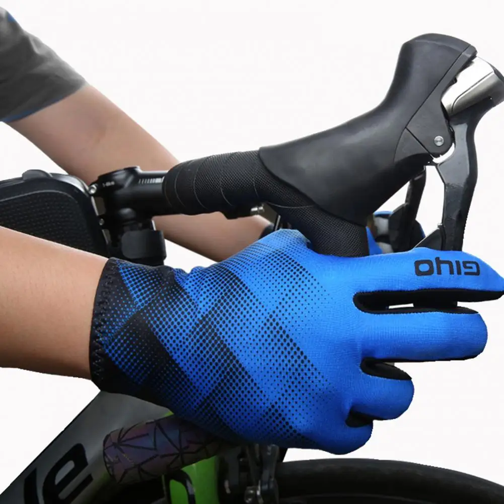 

1 Pair Cycling Gloves Practical Fleeced Lightweight Good Toughness Outdoor Gloves for Men Women Bike Gloves Riding Gloves