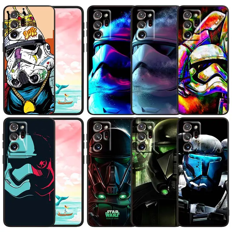 

Star Wars Jedi Knight Phone Case Black For Samsung Note 20 10 9 Ultra Lite Plus A73 A70 A20 A10 A8 A03 F23 M52 M21 j7 j6