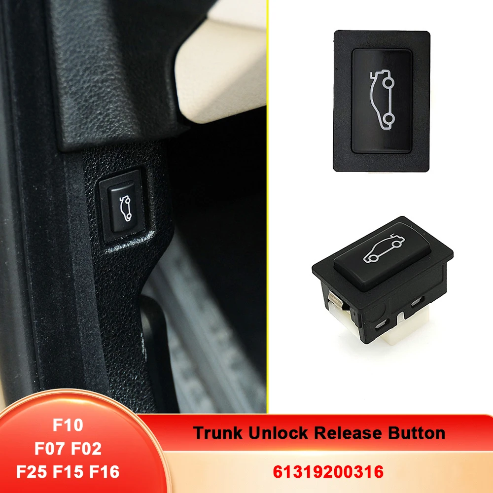 Переключатель крышки багажника для BMW F10 F07 F02 F25 F15 F16 кнопочная Кнопка