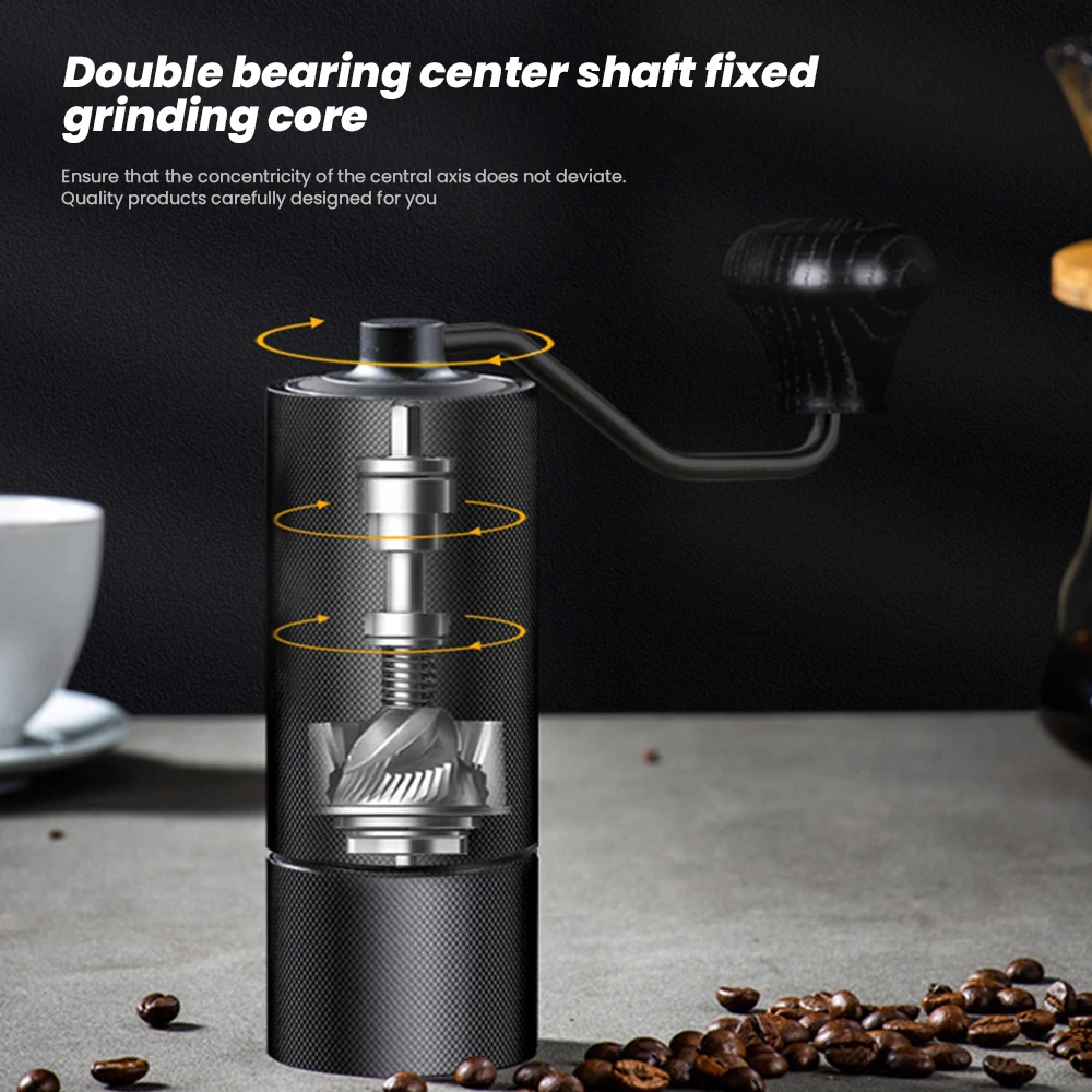 Coffee Bean Grinder Manual Conical Burr Internal Adjustable French Pres Espresso Coffee MakerTravel Portabl Coffee Machine enlarge