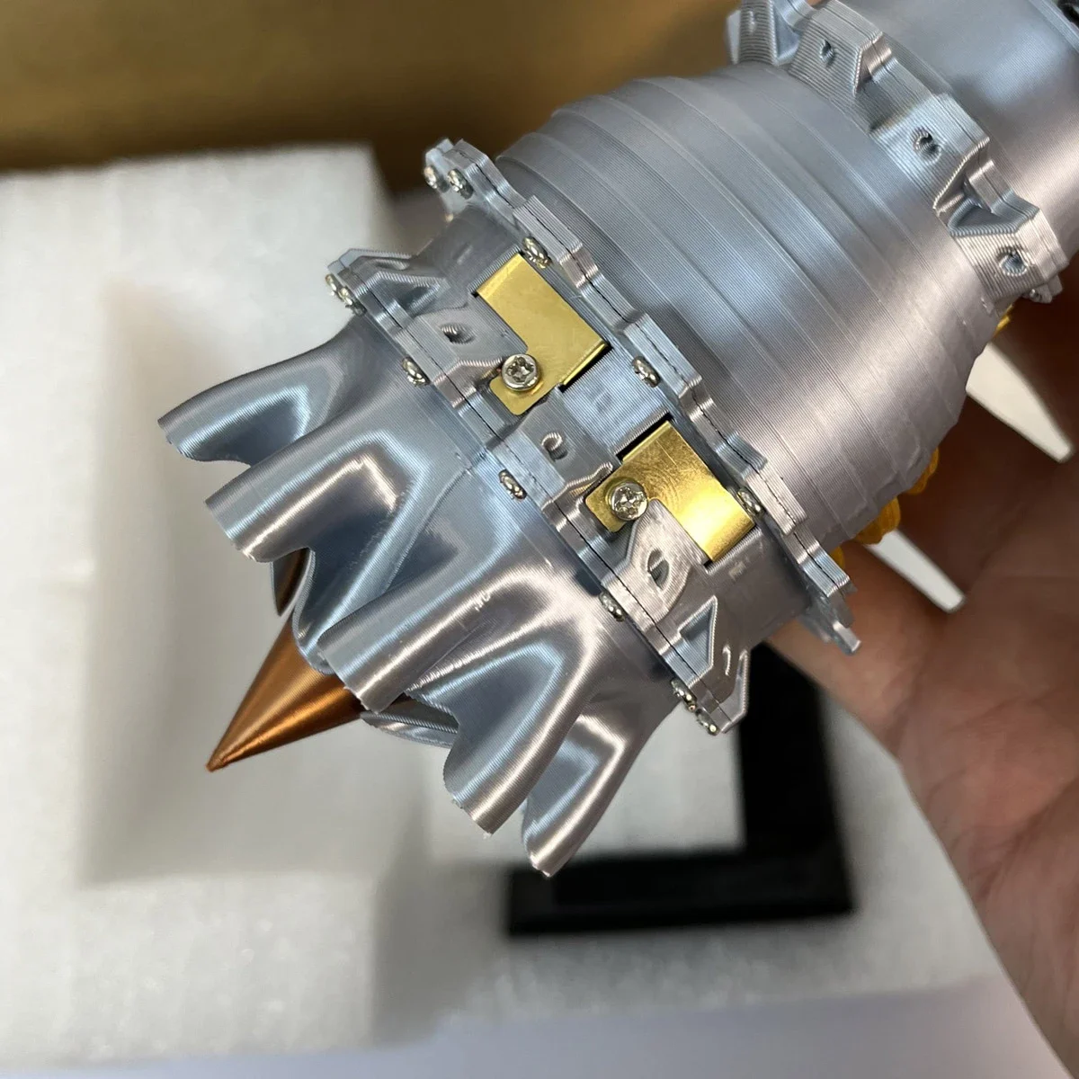 TR900 Турбовентилятор модельный комплект для двигателя самолета турбореактивная