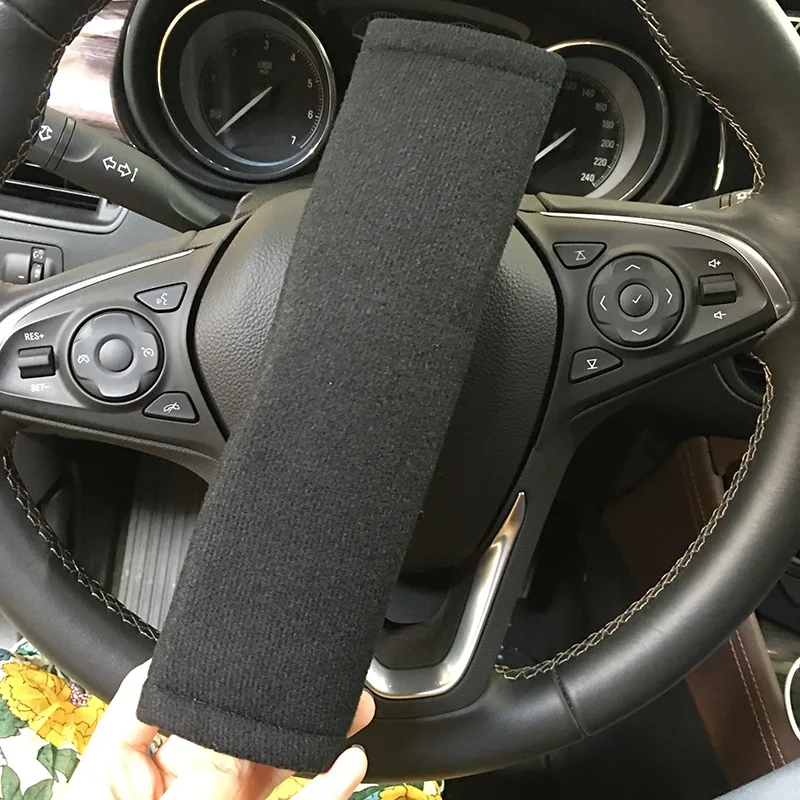 

Car Seat Belt Shoulder Cover Seat Belt Decorative Cover Super Soft Thickened Seat Belt Shoulder Guard Car Interior Accessories