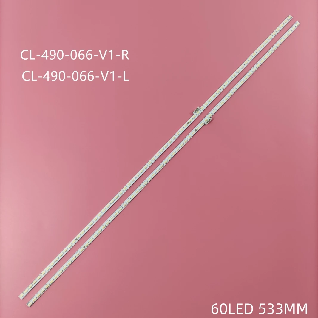 2 шт. светодиодный Подсветка для 49pus7100 49pus710 1/12 LK 10024664-A0 11800820-A0 11800819-A0 CL-490-066-V1-R L TPT490U2-EQLSHA.G