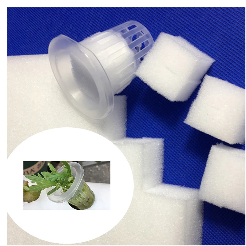 

1Piece 100pcs Cultivation Seedlings Vegetables Plant Nursery Sponges Soilless Hydroponics Home Garden Supplies