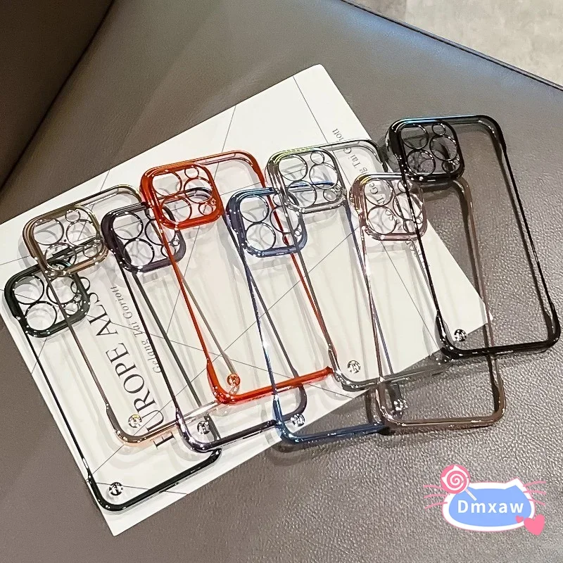 Прозрачная задняя крышка без рамки из акрила для Vivo V29E Y75 S10 V21S S9E Y73S Y200 V20 Pro V15 Z5X Nex 3