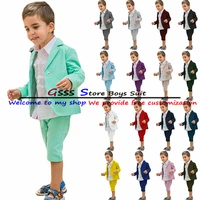 boy suit summer casual 2 piece solid color blazer shorts set wedding groom tuxedo child jacket %d0%ba%d0%be%d0%bc%d0%bf%d0%bb%d0%b5%d0%ba%d1%82%d1%8b %d0%b4%d0%bb%d1%8f %d0%bc%d0%b0%d0%bb%d0%b5%d0%bd%d1%8c%d0%ba%d0%b8%d1%85 %d0%bc%d0%b0%d0%bb%d1%8c%d1%87%d0%b8%d0%ba%d0%be%d0%b2