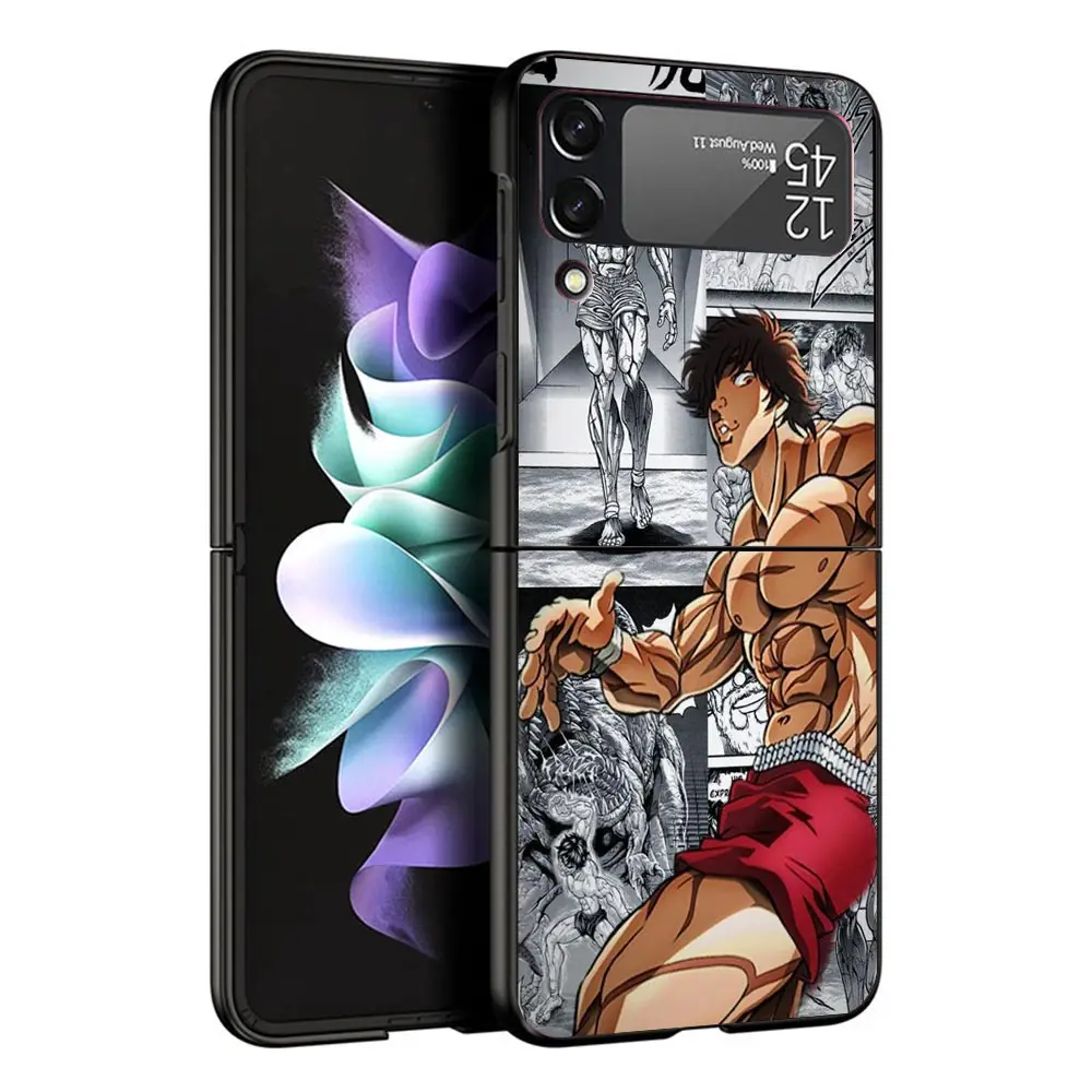 Оригинальный чехол Baki the Grappler в стиле аниме для Samsung Galaxy Z Flip 4 5 3 z Flip5 Flip4