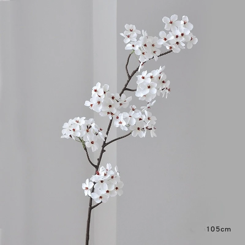 

Искусственная вишневая ветка из шелка