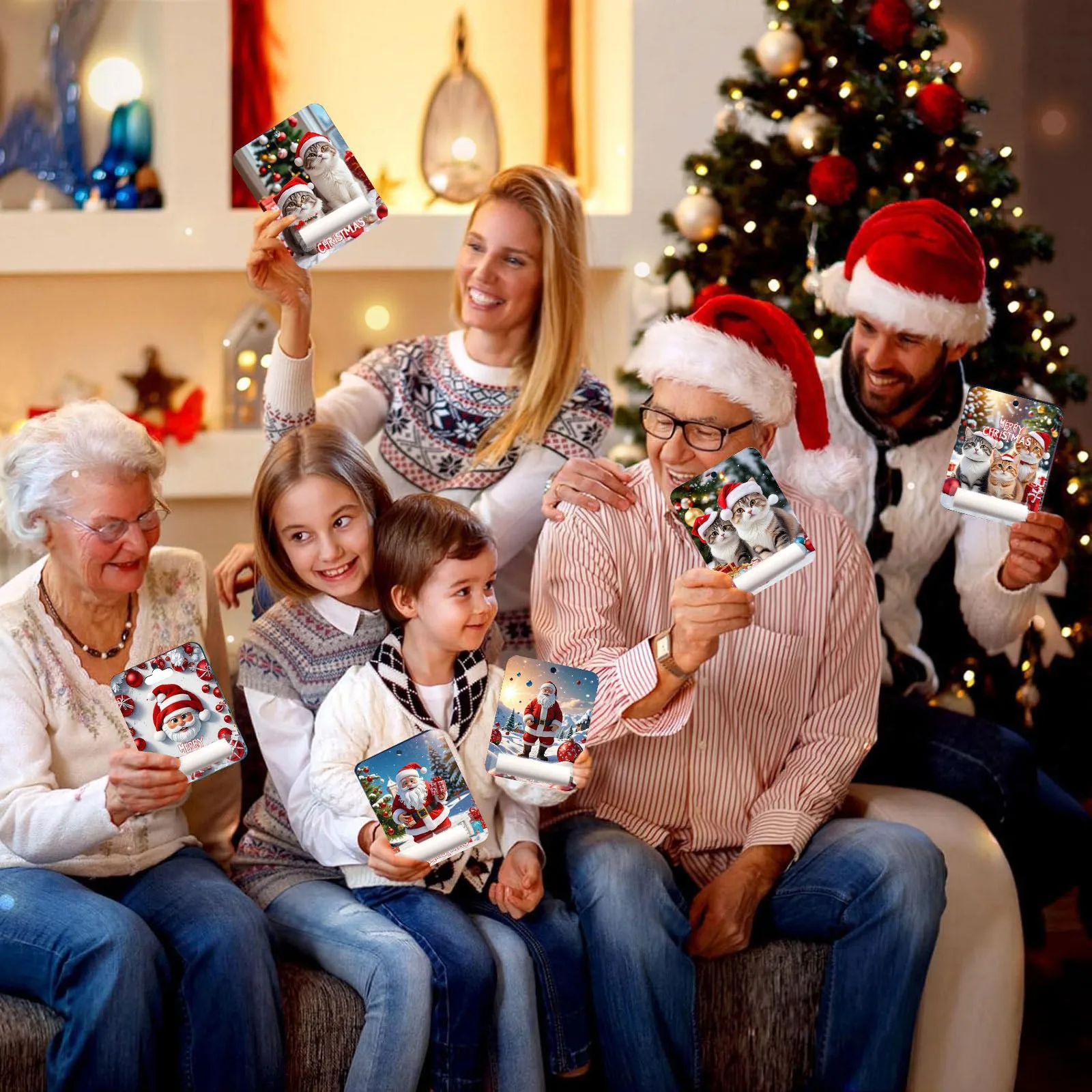 Рождественская елка кошелек подвеска в виде рождественской елки