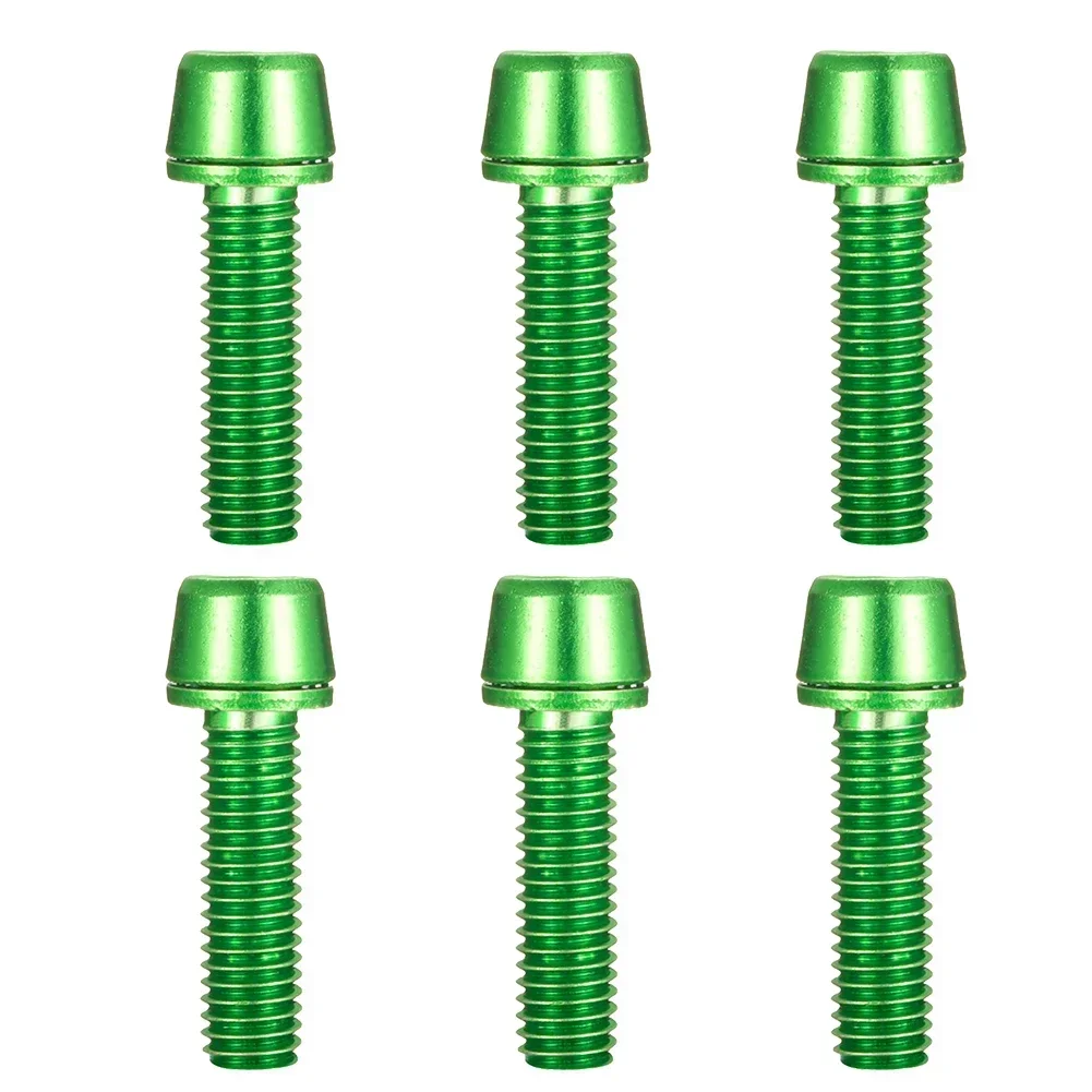 Набор винтов для велосипеда 6 шт. M5 * 18 мм красный/синий/зеленый/золотой/фиолетовый