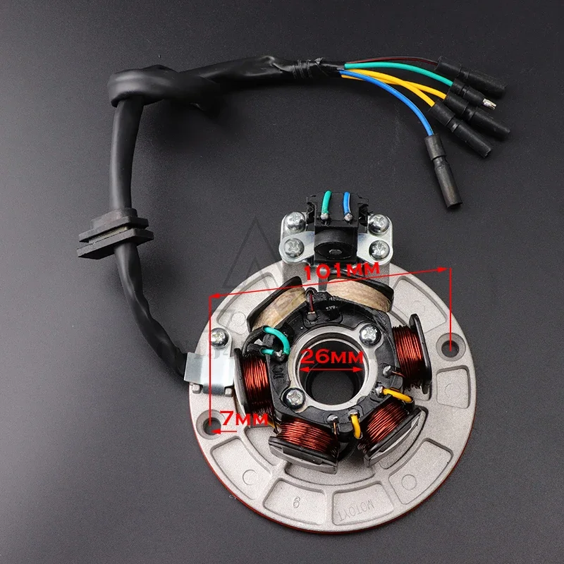 Фото YX140 3-проводной 5-проводной магнитный статор для YX 140cc Pit Dirt Bike PitsterPro Stomp Thumpstar SDG Apollo SSR YCF Atomik IMR №1