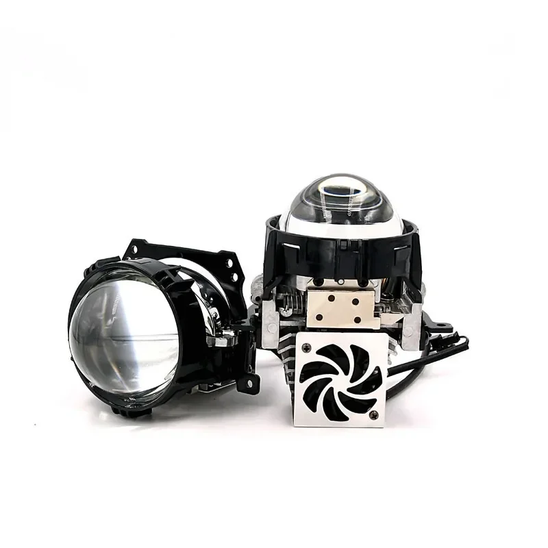 72 Вт Bi светодиодный глаза ангела проектор дополнительные лампы H7 H4 H1 9005 9006