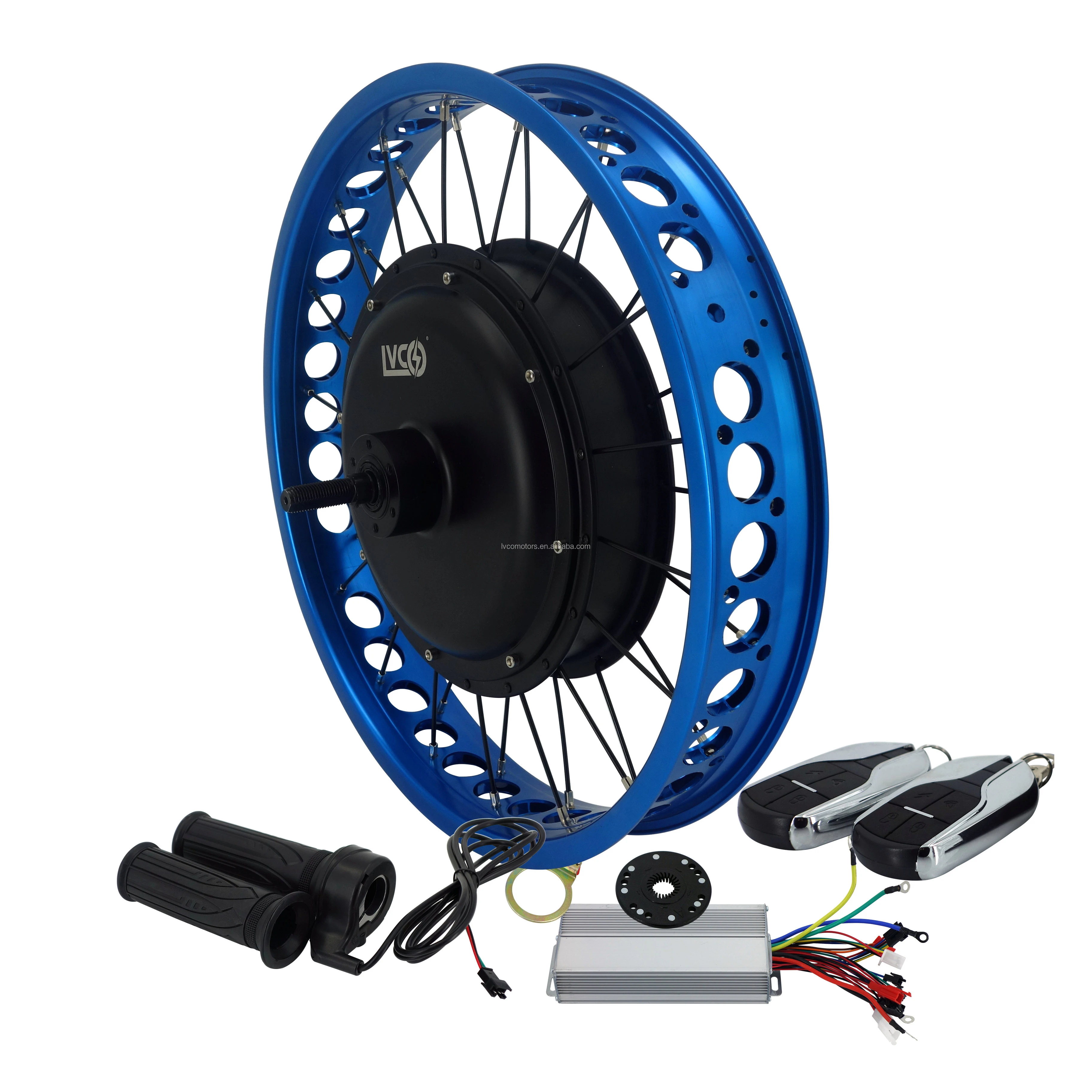 

LVCO new arrival 1500w electric fat bike conversion kit with other electric bicycle parts