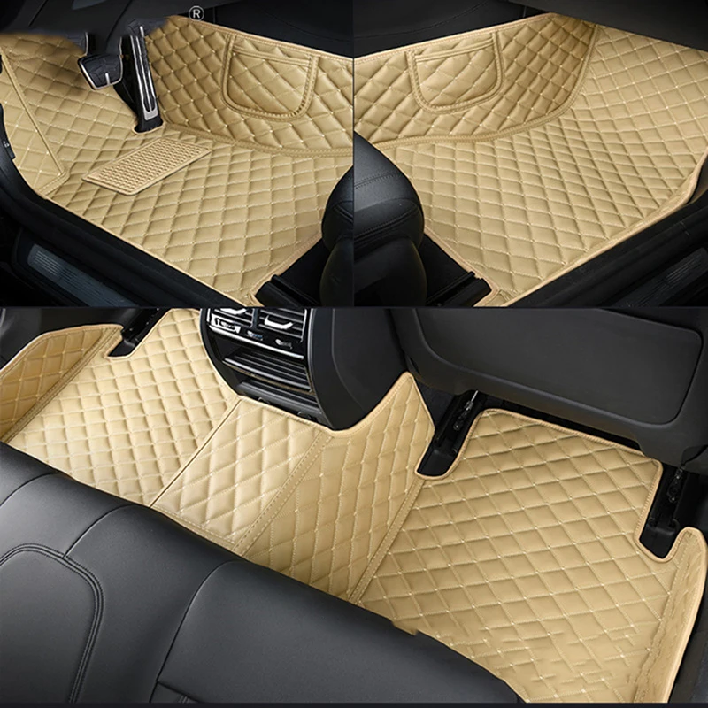 

leather car floor mats for Bentley ContinentalGT 2011 2012 2013 2014-2018 Custom foot Pads pocket styling carpet