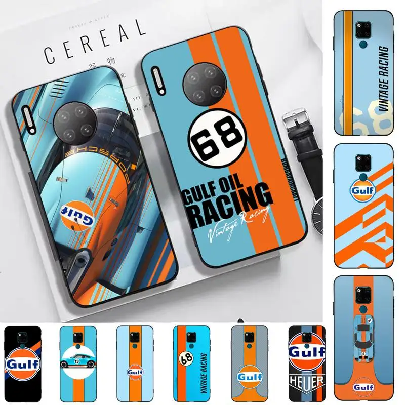 

Racing Gulf 68 Phone Case for Huawei Mate 20 10 9 40 30 lite pro X Nova 2 3i 7se
