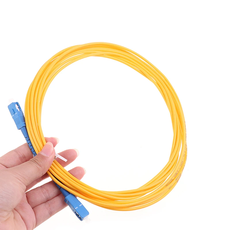 

3 Meter SC-SC Simplex Fiber Optic cable Single Mode FTTH Pigtail Patch Cord