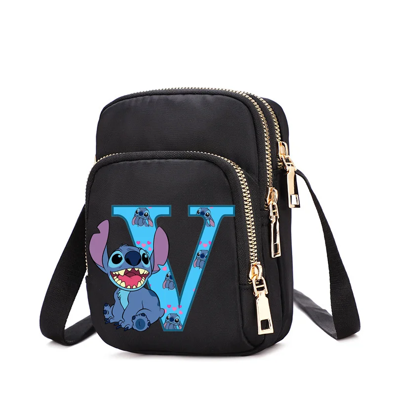 Женская сумка-Кроссбоди на молнии с надписью английском