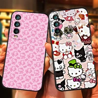 hello kitty 2022 cute phone cases for xiaomi redmi note 10 10s 10 pro poco f3 gt x3 gt m3 pro x3 nfc coque back cover soft tpu
