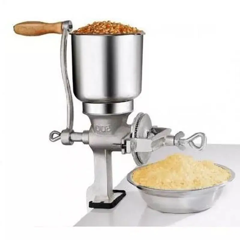 Household manual grinder hand shake food corn coffee bean grinder stainless steel grinder manual coffee bean grinder
