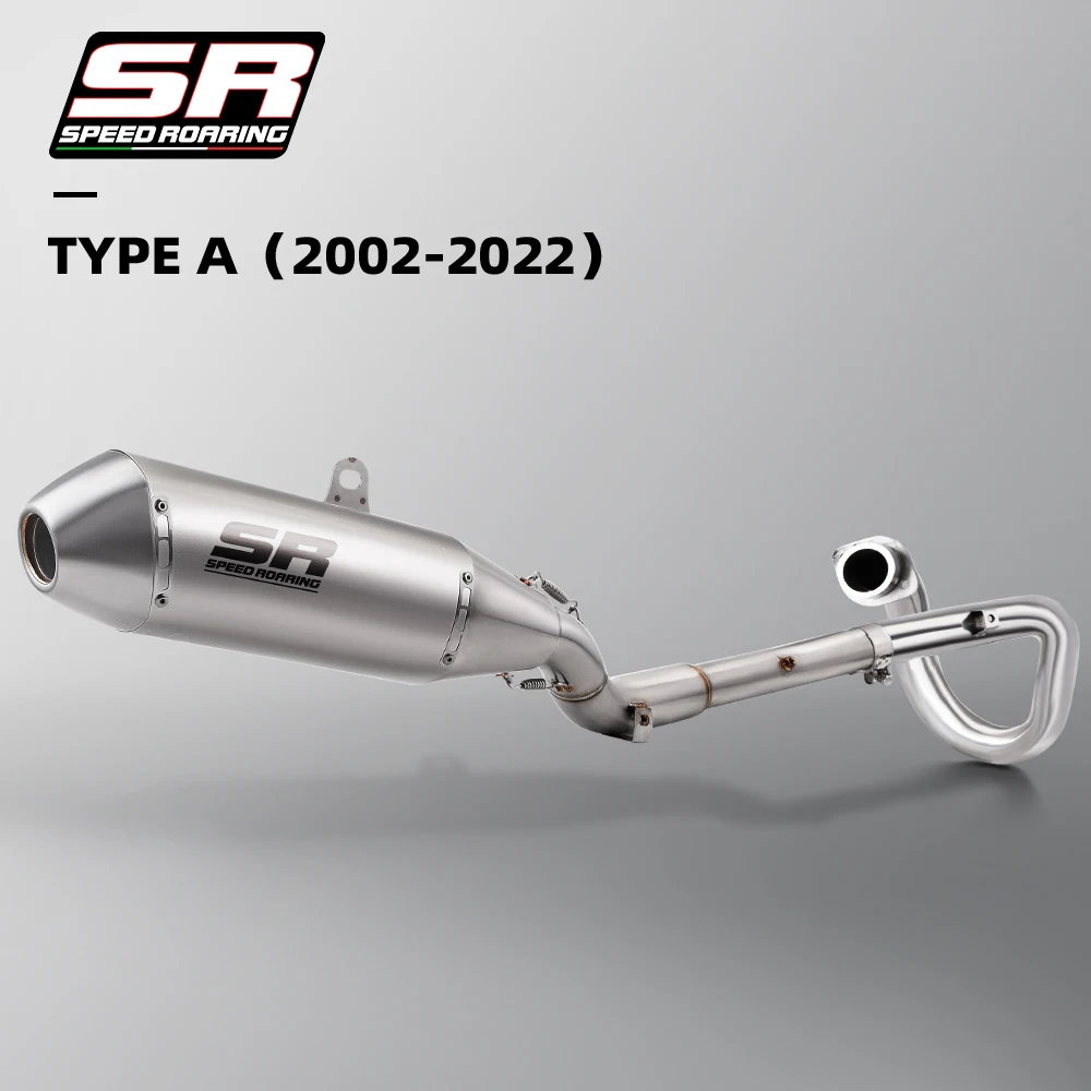 

Выхлопная труба для мотоцикла Suzuki, DRZ 400 2000-2022, DRZ400 S SM DR-Z 400 DRZ400S Escape