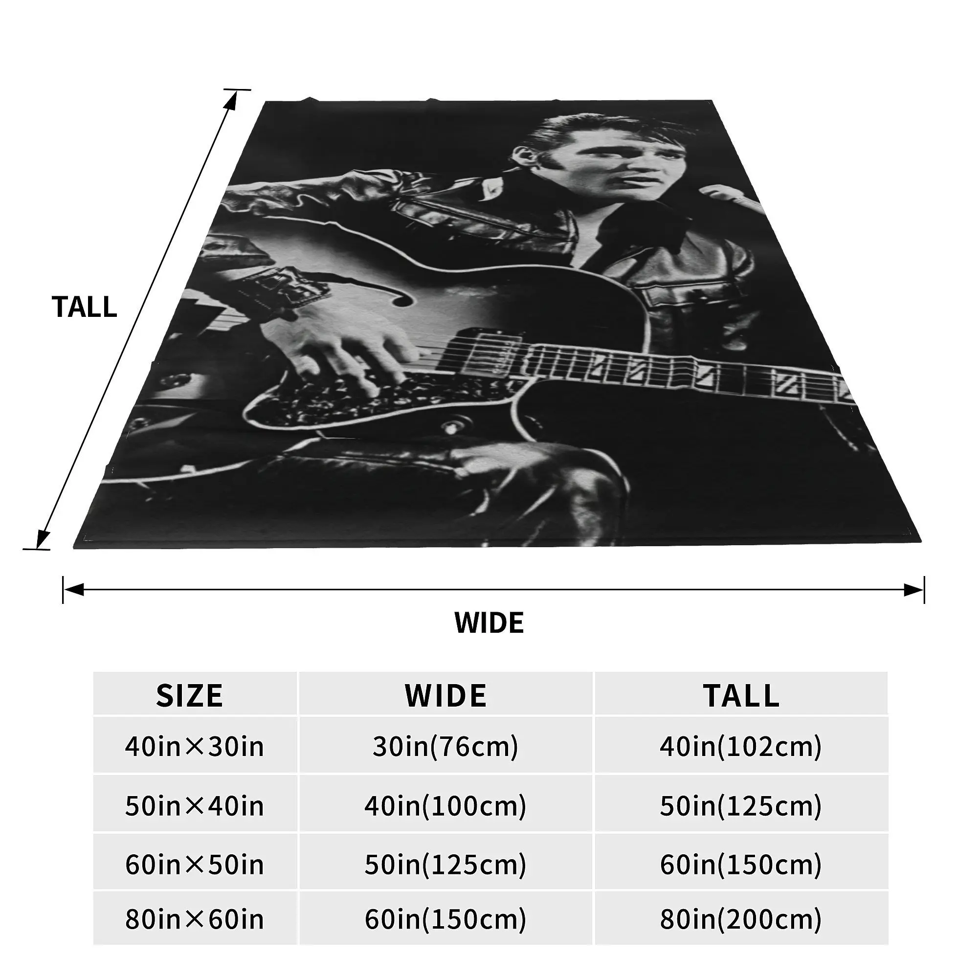 Ультрамягкое бархатное одеяло elvis presleys расслабляющее плюшевое тонкое