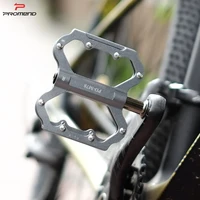 promend 3 bearing bicycle light pedal mtb bicycle pedal ultra light quick release bicycle pedal anti slip bicycle accessories