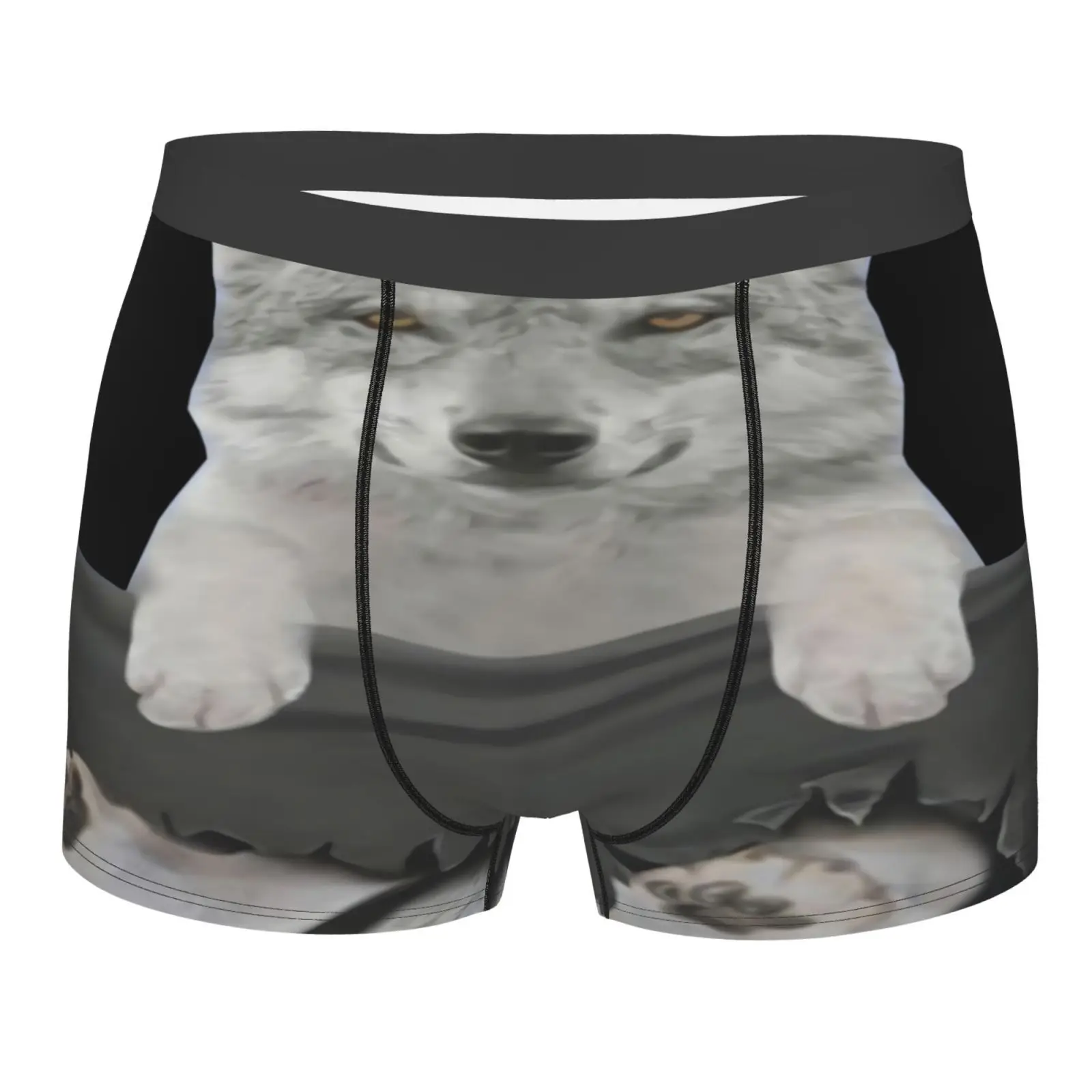 

Wolf In Pocket Lovely Dog Men Underwear Sexy Boxer Shorts Men Mens Sheer Fancy Underwear Men Sexy Underwear Men Underwear Sexy