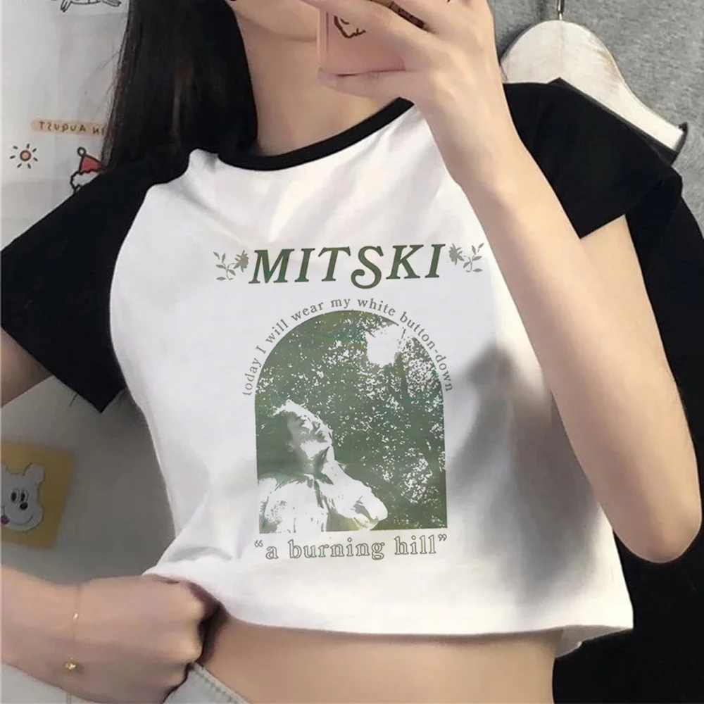 Mitski Be the Cowboy Готический cyber y2k хиппи кроп-топ для девушек винтажная готическая одежда Манга