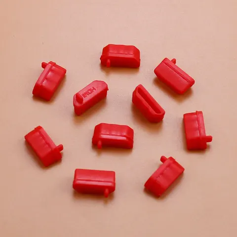 20 шт., Силиконовые пылезащитные заглушки для порта USB