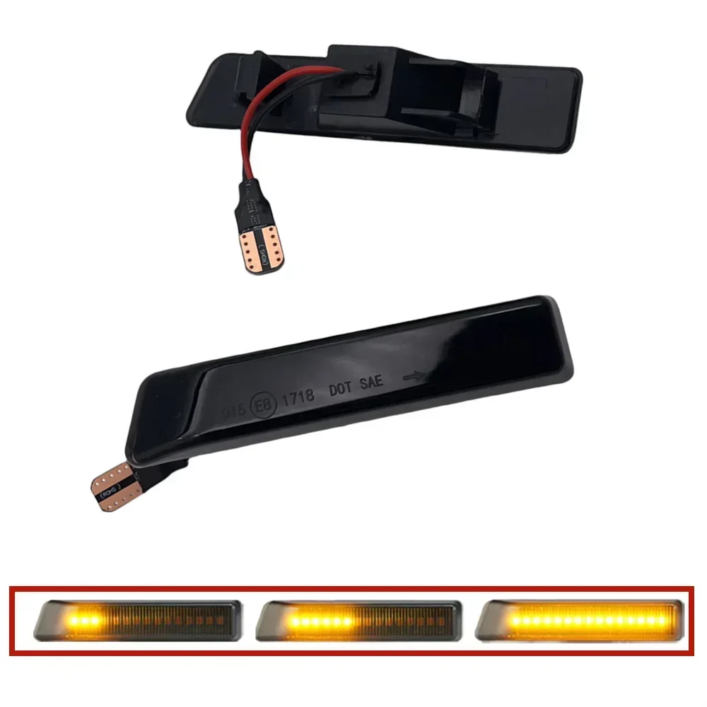 2 шт. динамический светодиодный боковой габаритный фонарь для BMW 3 серии E36 M3