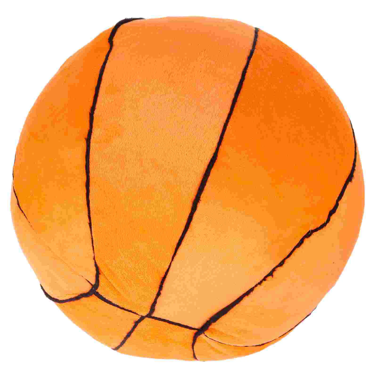 

Plush Toy Basketball Simulation Throw Pillow Toys Supplies Small Cushion Decorative