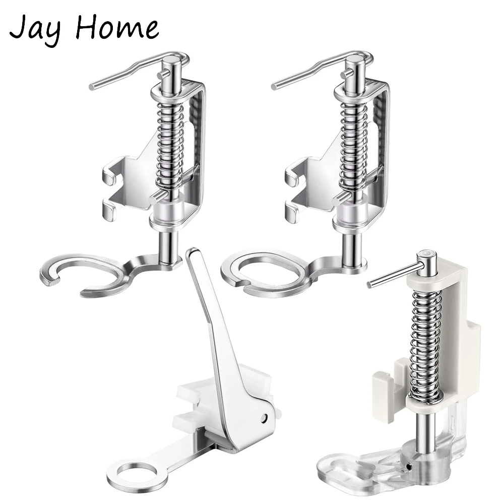 

1PC Large Metal Darning Sewing Machine Presser Foot for Household All Low Shank Sewing Machines Embroidery Quilting Foot
