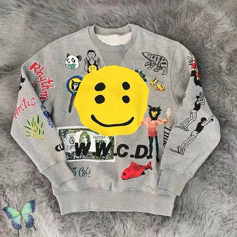 

Kanye CPFM.XYZ W.W.C.D. Флисовая Толстовка