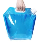 Многофункциональный складной автомобильный резервуар для воды объемом 5 л10 л, сумка для воды для отдыха на открытом воздухе, кемпинга, путешествий, спорта, велоспорта, барбекю, портативные инструменты для хранения воды