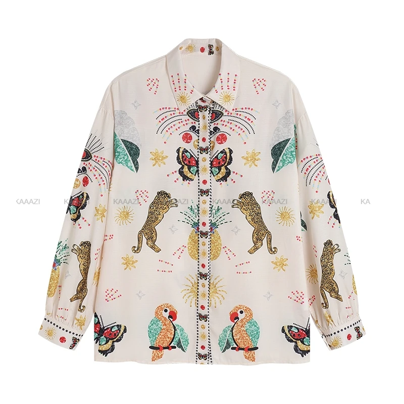 Повседневные женские брюки с тигровым принтом два комплекта из 2 предметов