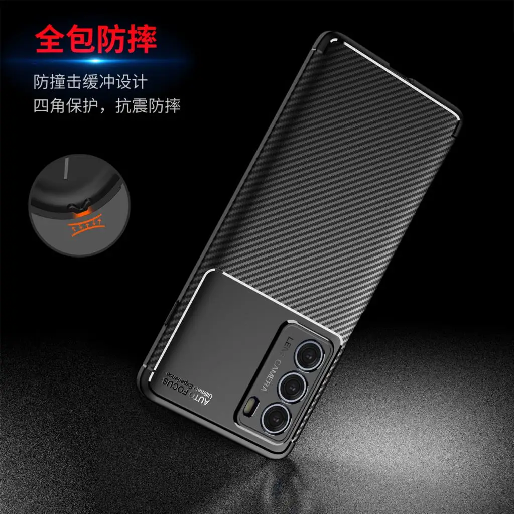 For Motorola Edge S30 Case For Moto Edge S30 Cover Funda Shockproof Protective Business Back Bumper For Motorola Moto Edge S30