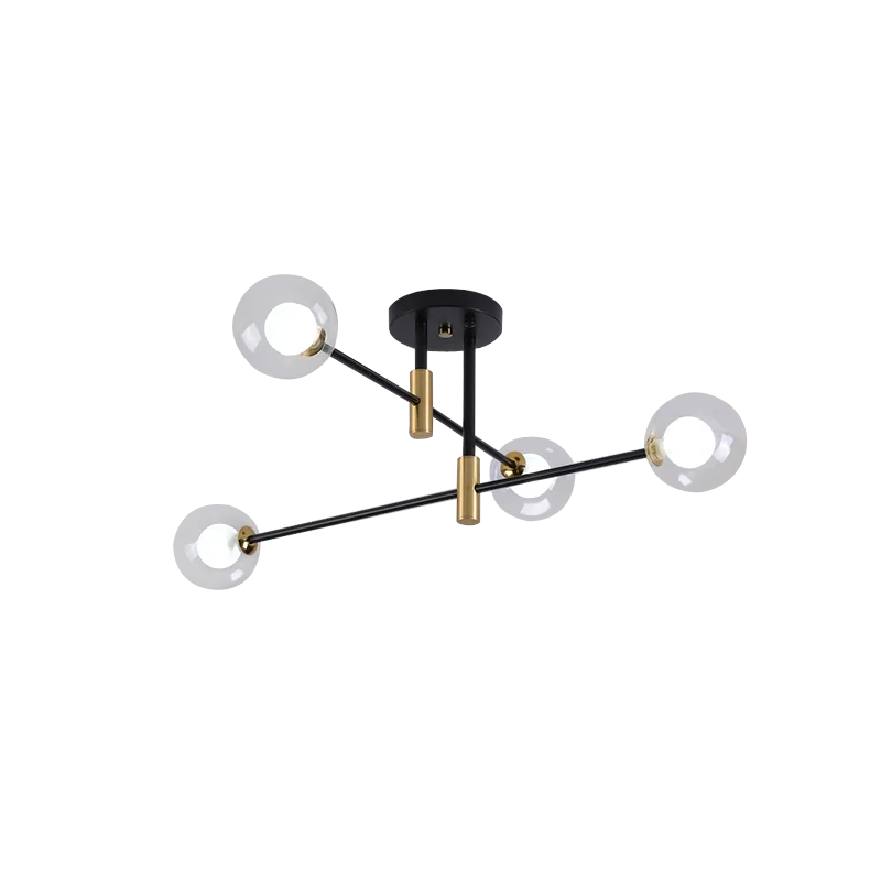 Скандинавская люстра в виде молекул Современная Минималистичная креативная