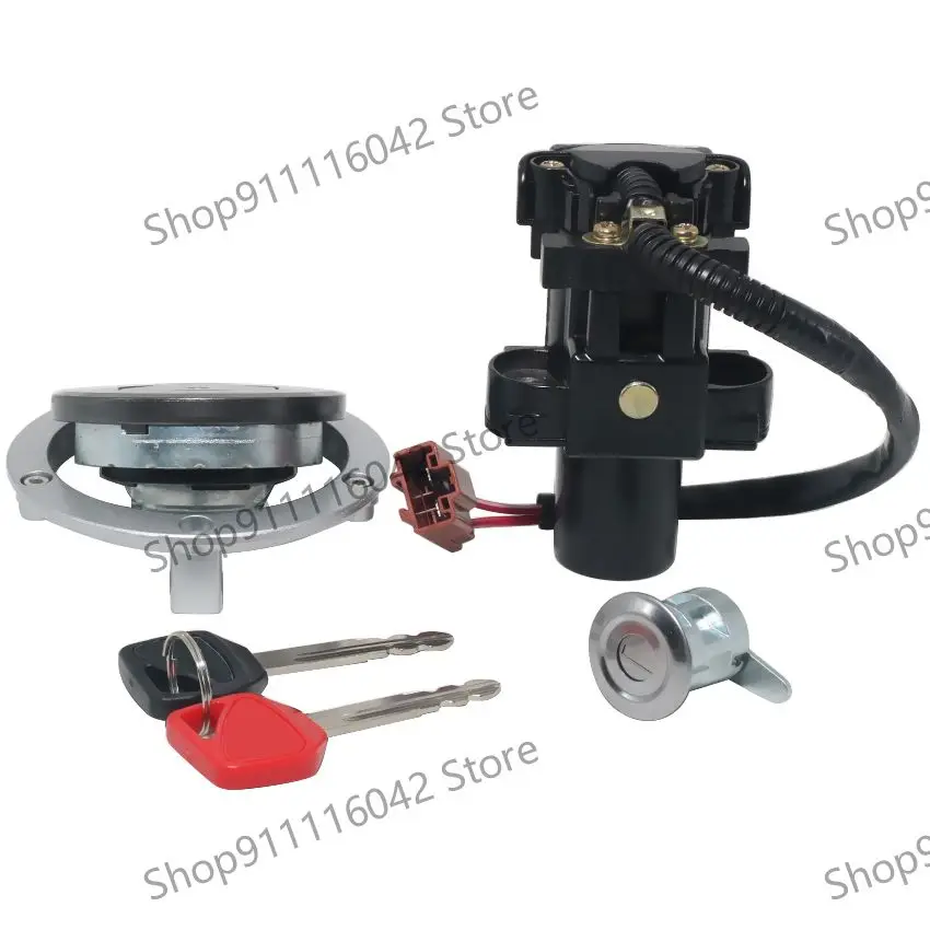 

Motorcycle Ignition Switch Fuel Gas Cap Kit For Honda CB500 CB500F CBR400 CBR400R CBR500 CBR500R 35010-MJW-A04 35010-MJW-D12