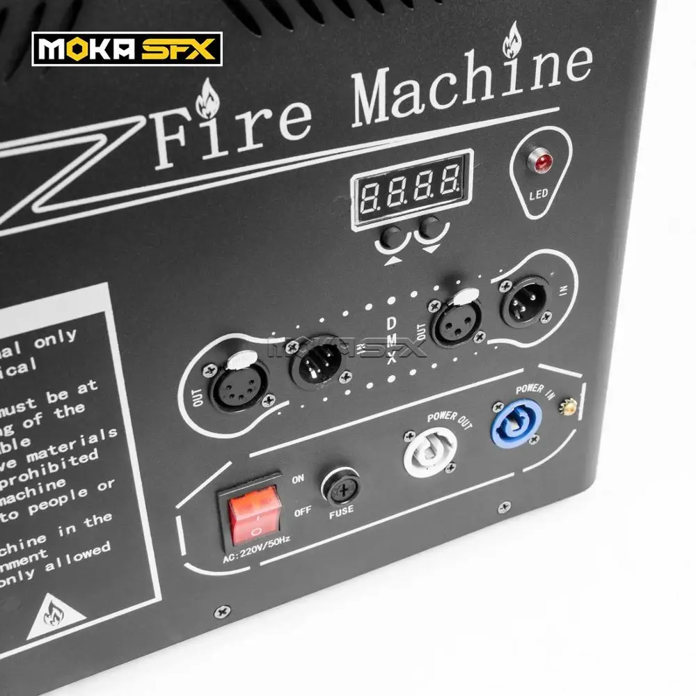 Продажа с завода MOKA SFX 4-головочный станок для огня 6 м проектор пламени Dmx