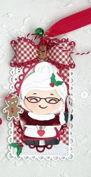 Кружка Пряники Печенье Сумка для лакомств Санта-Клаус Рождественские