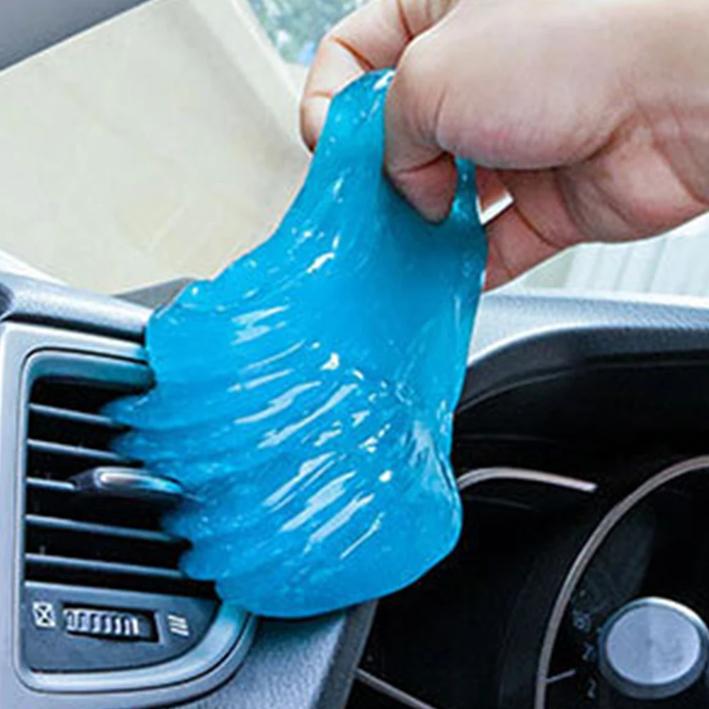 

160g Car Cleaning Gel Air Vent Outlet Cleaning Dashboard Laptop Magic Cleaning Tool Remover Car Gap Dust Dirt Cleaning Mud