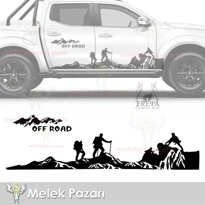 

Mountaineer Off Road Mountain Car Sticker, Mountaineer Auto Sticker, Montain Off Road Decals