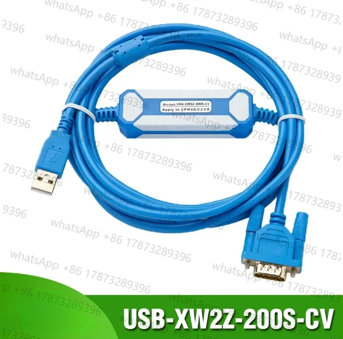 Фото Кабель для программирования USB-XW2Z-200S-CV для ПЛК серий CQM1H, C200HE, CPM2C, CJ1M /HG/HS/HX/CJ/CS, линия для передачи данных №4