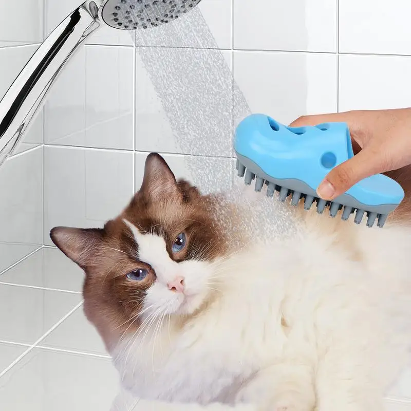 Щетка для мытья собак уникальная Массажная щетка в форме тапочек мягкая щетина