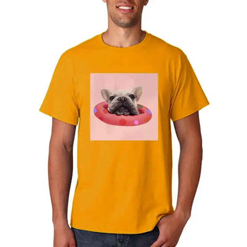 

Женская футболка, Новое поступление 2022, модные топы в стиле 90-х с принтом собаки, футболки с коротким рукавом, летняя одежда, женская футболк...