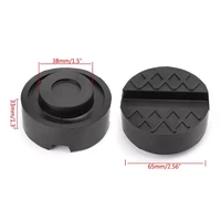 vehicle car black jack rubber pad anti slip rail adapter support block heavy duty for car lift tool accessories