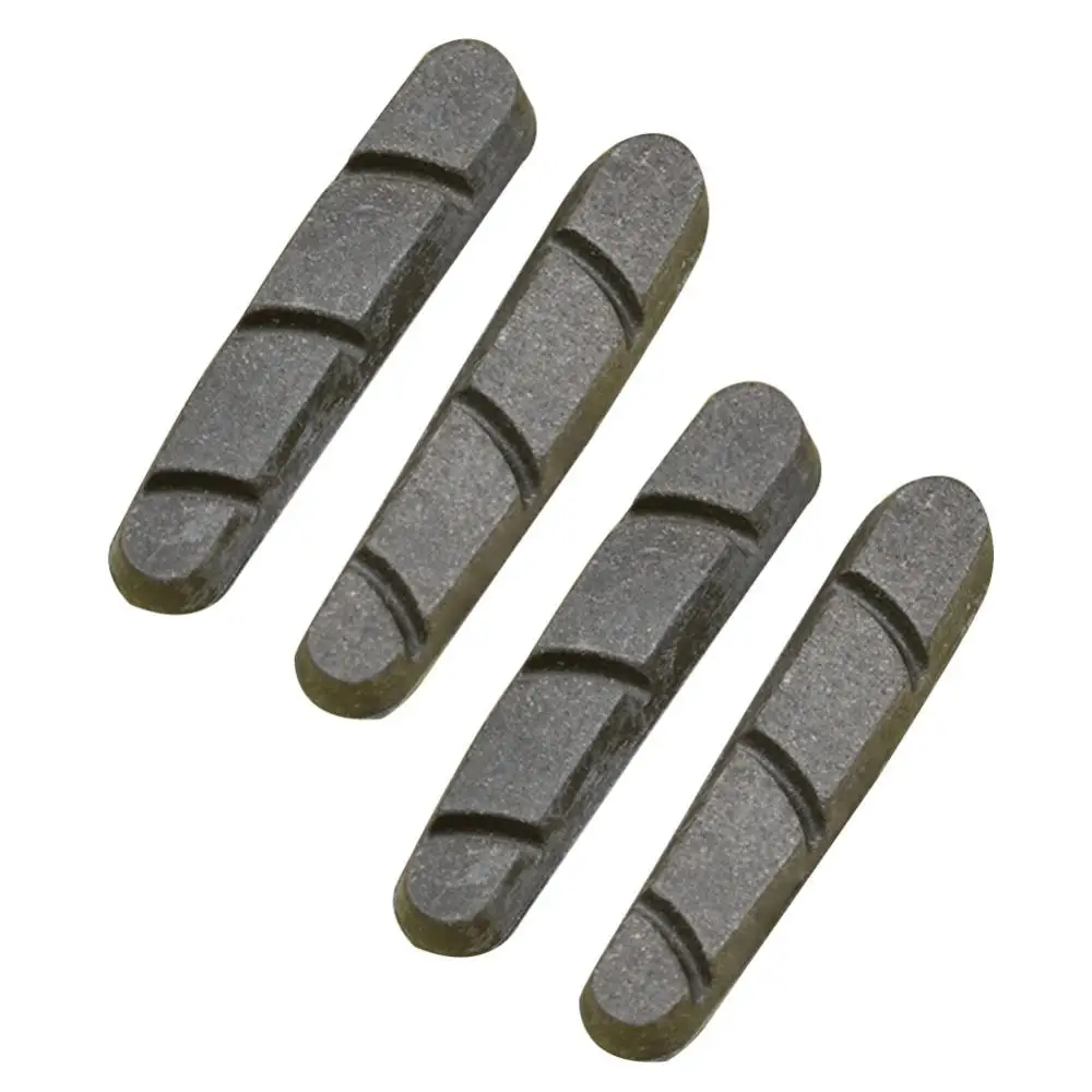 

4Pcs Right Left Road Bike Bicycle Brake Pads For Shimano Carbon Fiber Wheel