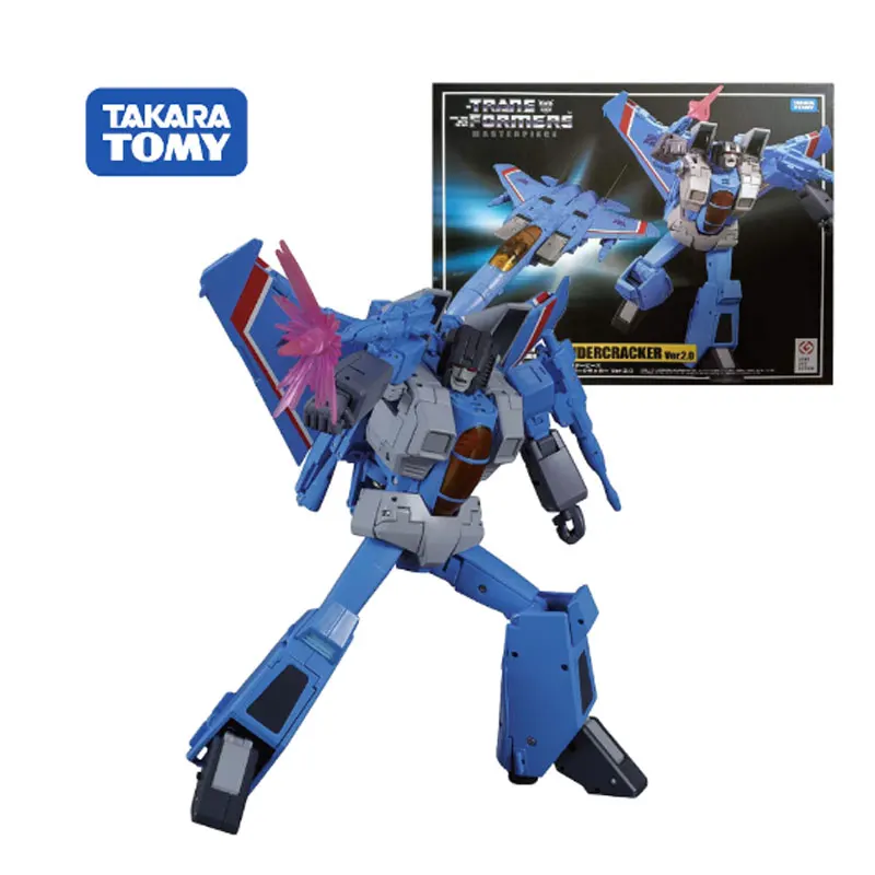 

TAKARA TOMY Transformers Robot Thundercracker Action Figures Model Masterpiece KO MP-52+ Mp52+ Toy Gift Collection Hobby